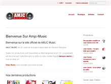 Tablet Screenshot of amjc-music.com